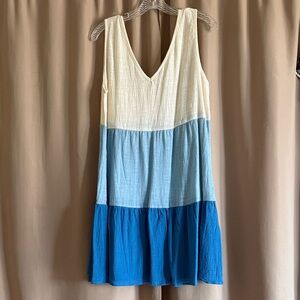 Rove blue colorblock